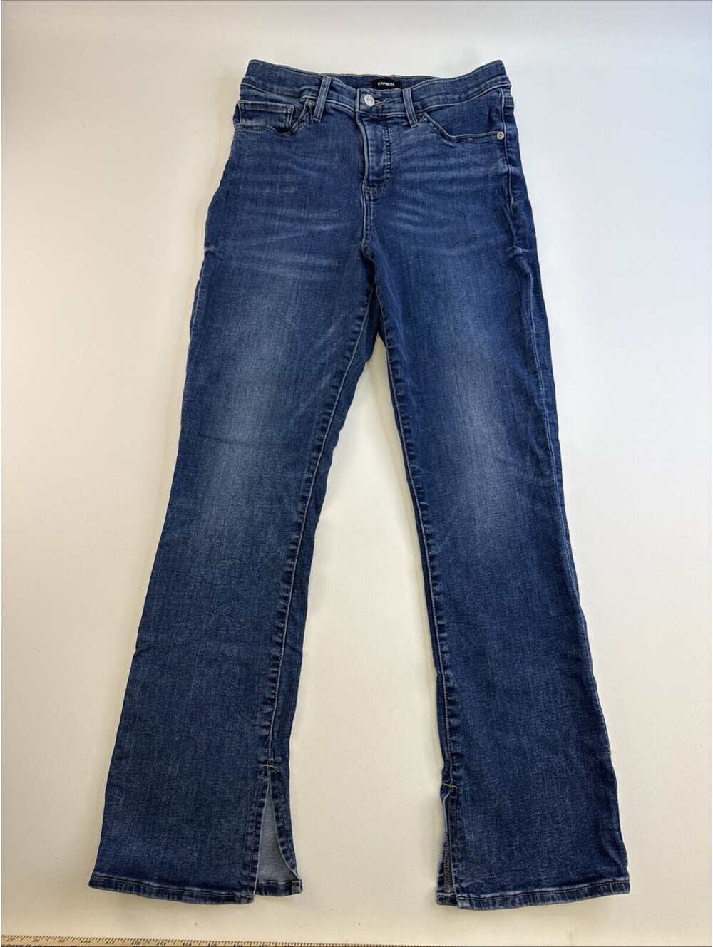 Express Stretch SKYSCRAPER High Rise Jeans Women's Size 12R Bootcut